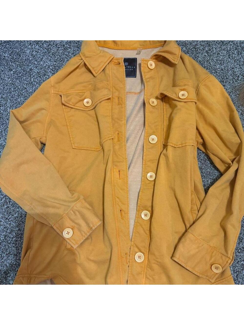 Bagatelle Women's Yellow and Orange Shirt